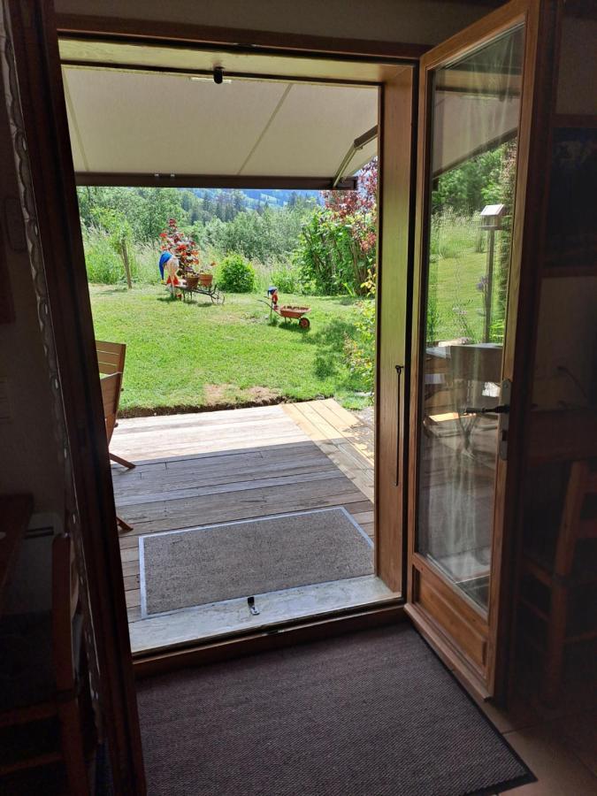 A4 Km De Megeve Tres Joli Studio Avec Jacuzzi ,Vue Sur Les Montagnes Au Calme Praz-sur-Arly Bagian luar foto